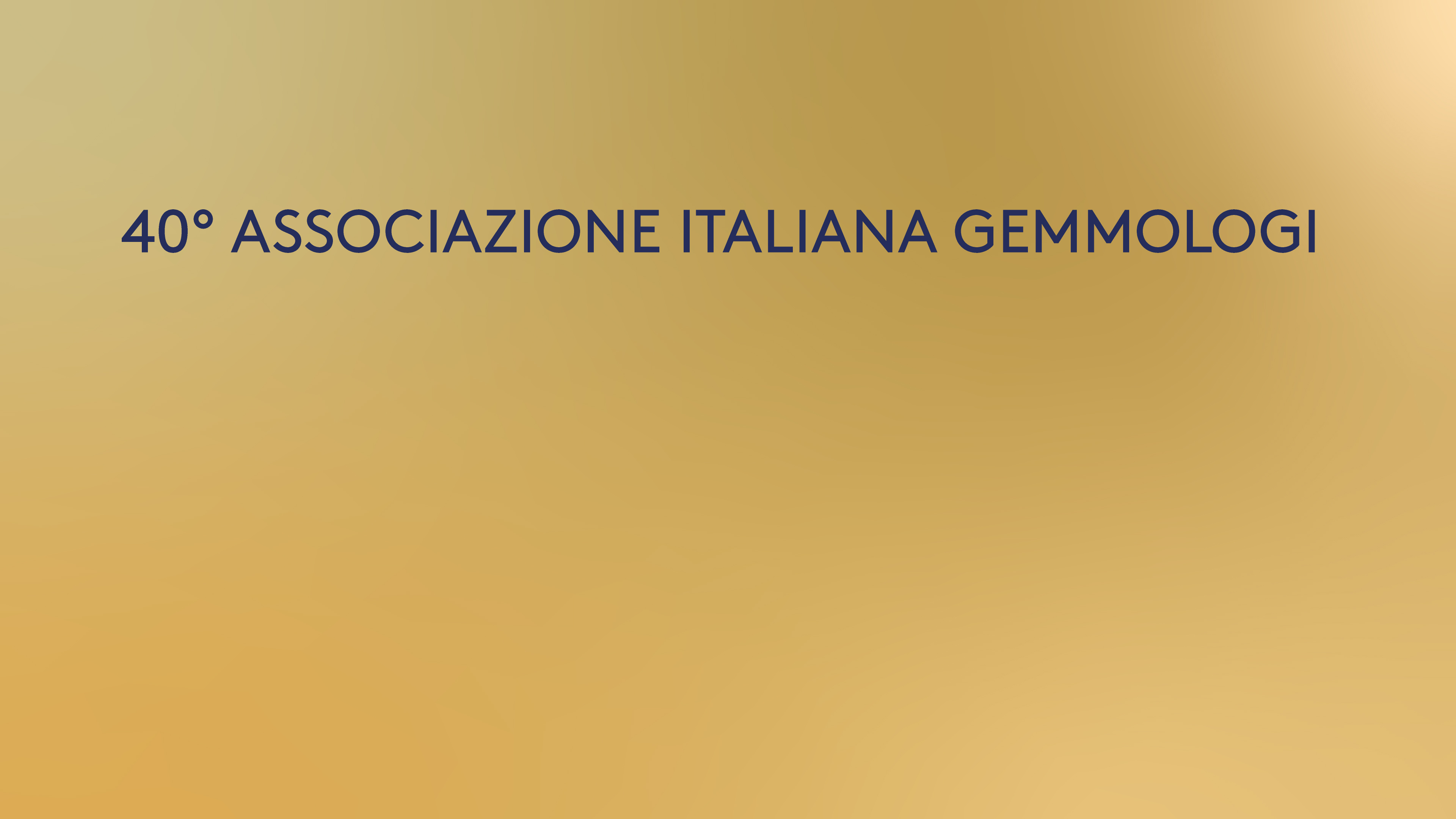 40th Italian Gemologists Association