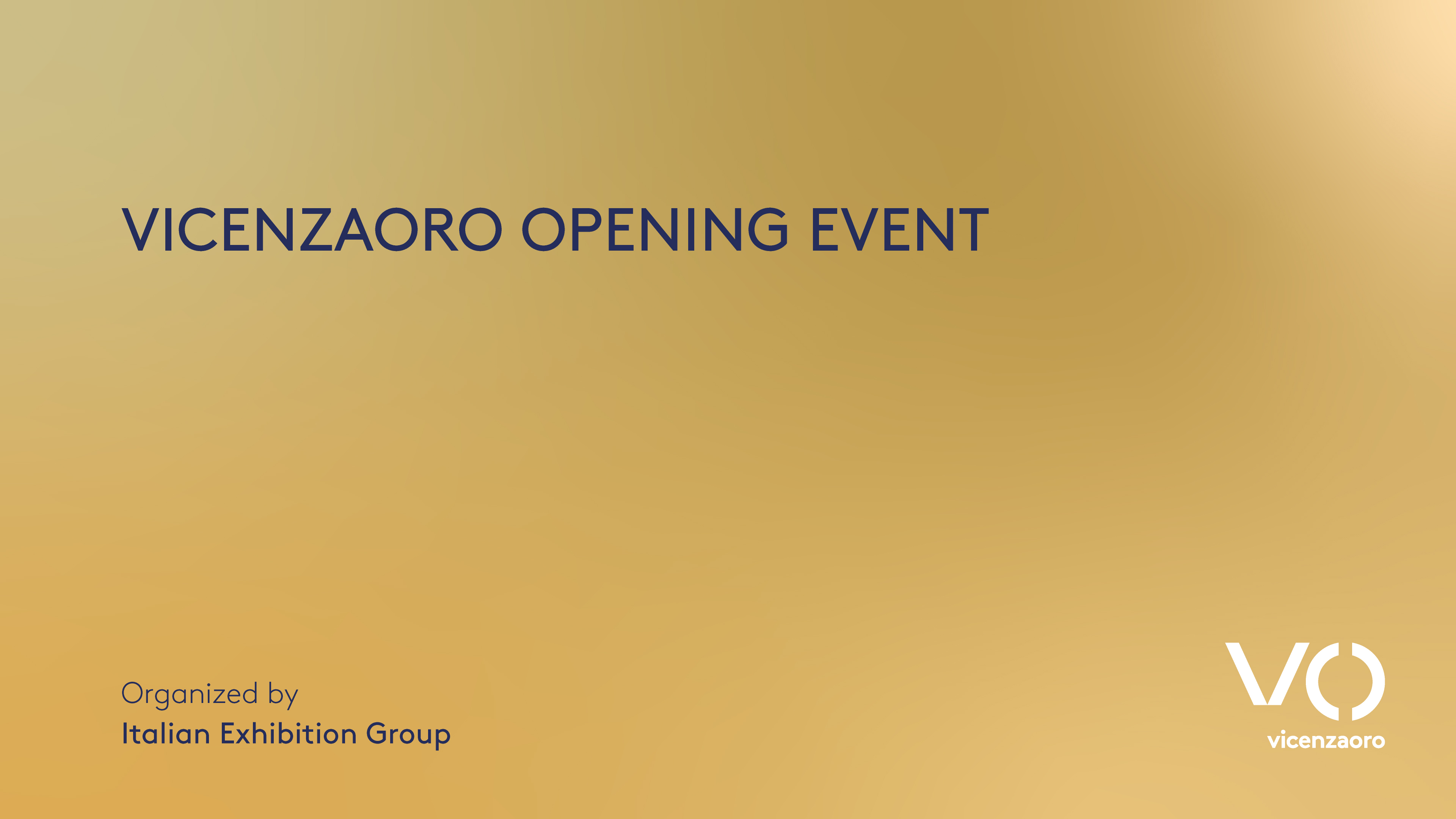 Vicenzaoro Opening Event