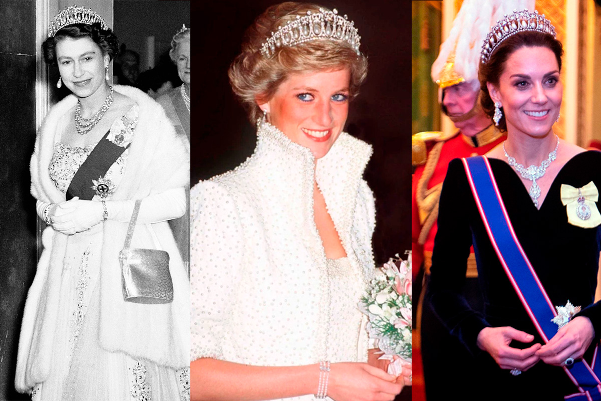 Lover's knot tiara deals