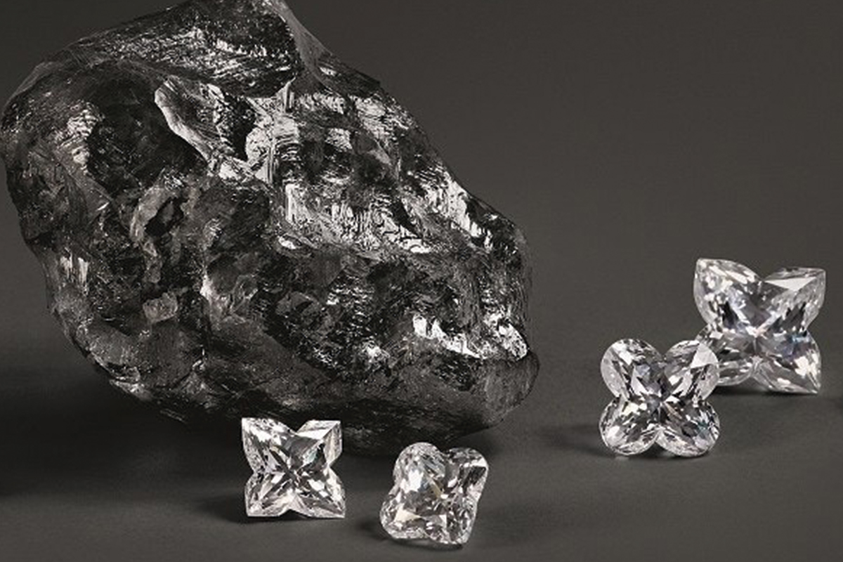 Louis Vuitton and the second largest rough diamond in the world - Vicenzaoro - The Jewellery ...