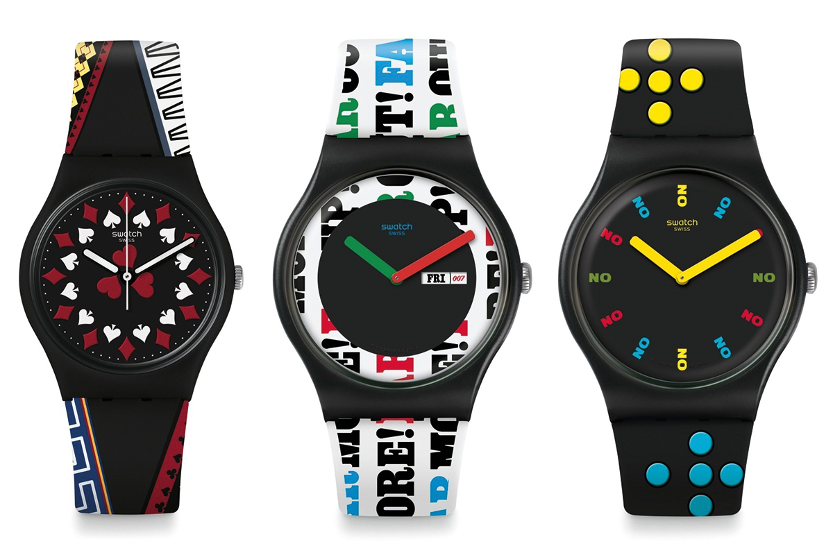 James Bond: the Swatch collection