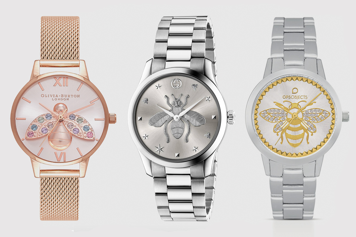 Bees: a decorative symbol for watches
