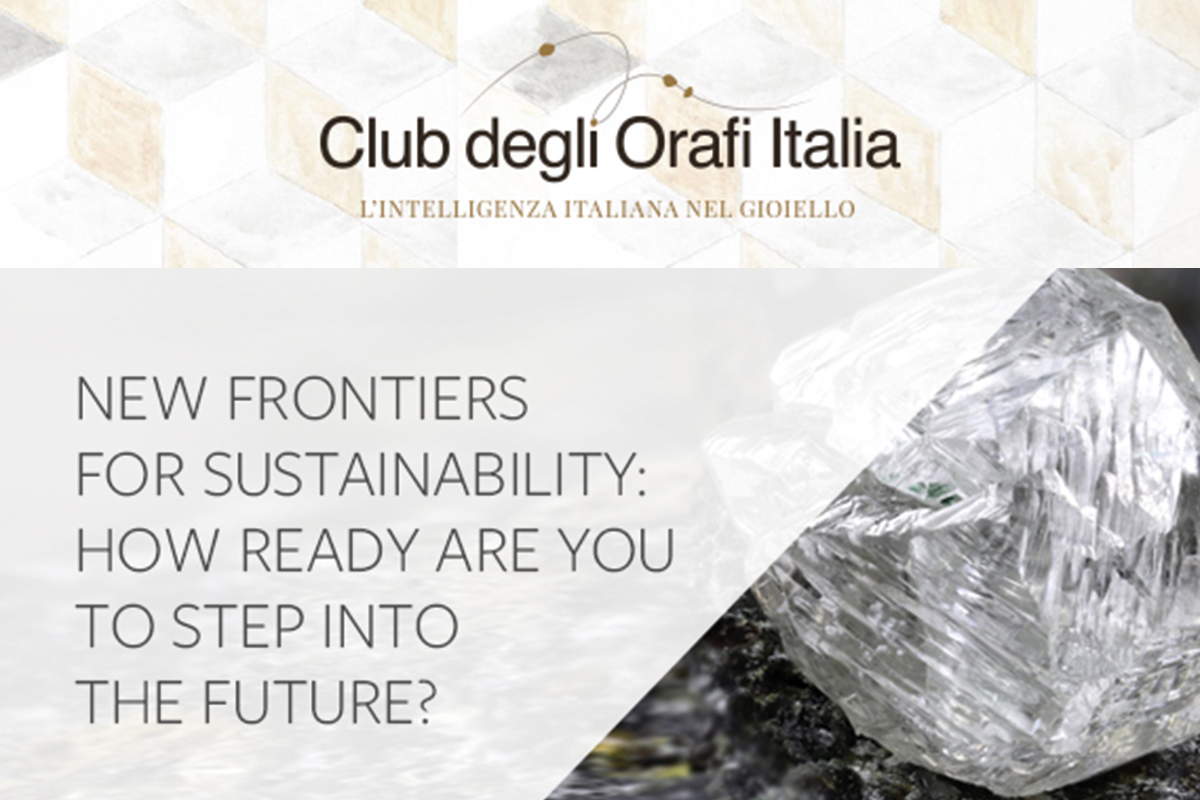 New frontiers for sustainability: Club degli Orafi congress