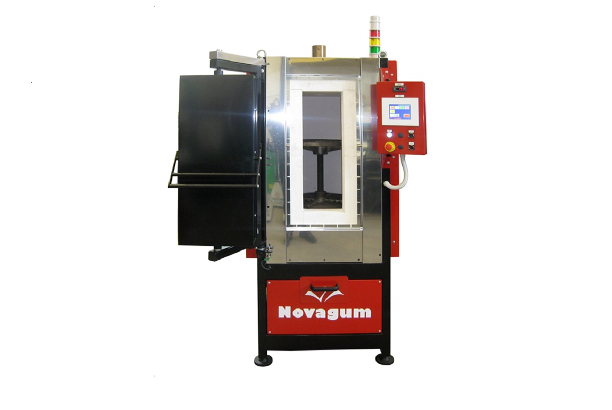 The new Novagum rotary oven