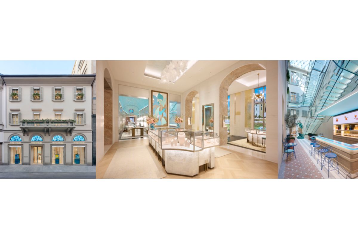 Apre a Milano il più grande store europeo di Tiffany & Co.