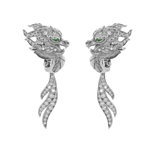 ORECCHINI NEW SHANGHAI PAVÉ