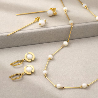 14kt gold Jewelry with natural stones and pearls
