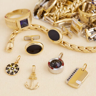 14kt gold jewelry for men