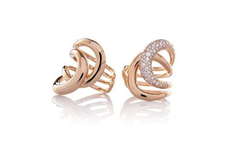 Double Waves Connection Rings