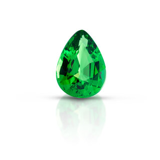 Tsavorite in taglio goccia (2.04cts)