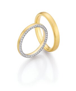 modern wedding rings