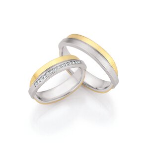 modern wedding rings