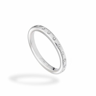 Aura Ring in white gold and diamonds
