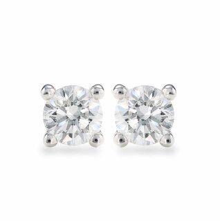 Luce Earrings in white gold and diamonds
