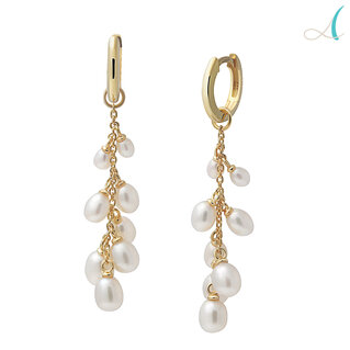 ➡️ Ciondolo in Argento con Perla d’Acqua Dolce e Placcatura in Oro