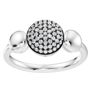 Magical Spark -Anello Sfera Noir Radiosa