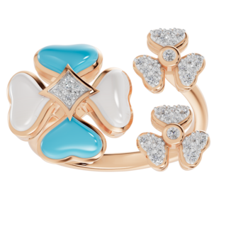 Vera-Anello Fiore d’Azzurro Radioso