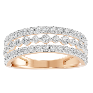 Starplate-Anello a fascia a tre livelli radiosi