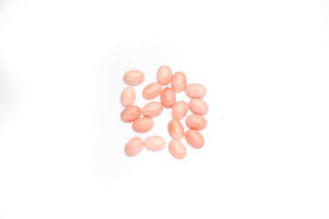 Natural Pink Coral Spools
