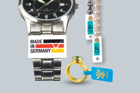 Branded labels with individual logo