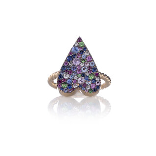 Multicolor Love Yourself Ring