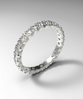 White Diamond Ring
