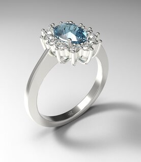 Saffhire Ring