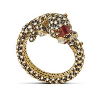 BRACCIALE A FORMA DI PANTERA