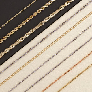 Catene in oro 14kt
