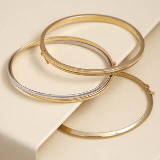 14kt gold Bangles