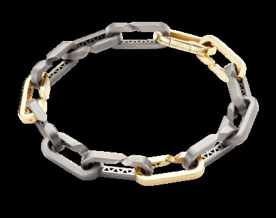 Bracciale Le Couturier in oro 18kt e titanio