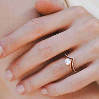 Solitario Aisha Taglio Brillante