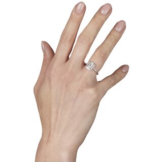 Anello Aurora Taglio SMeraldo