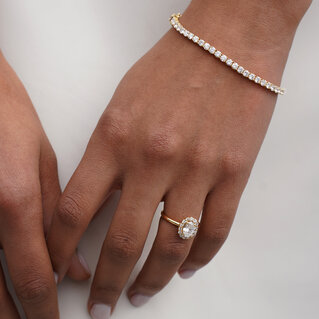 Bracciale Tennis a Filo Collezione Nyx