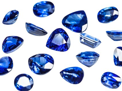 Natural sapphires