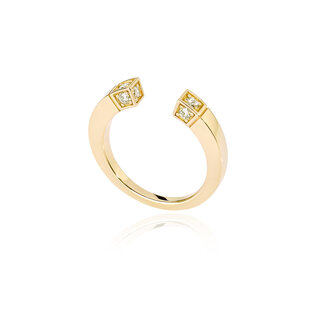 Anello Linea Bold Yellow