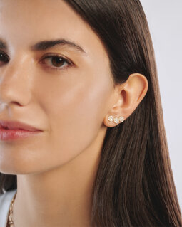 Orecchino Amuleto Yellow sinistro