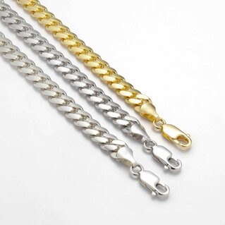 Miami Cuban chains in Modern Electrum