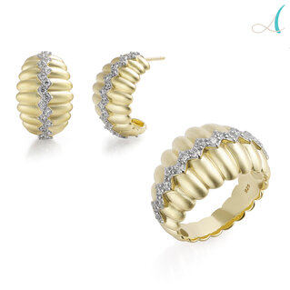 Silver with Vermeil Plating
