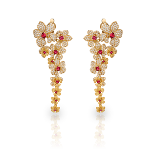 EARRINGS ORQUIDEAS