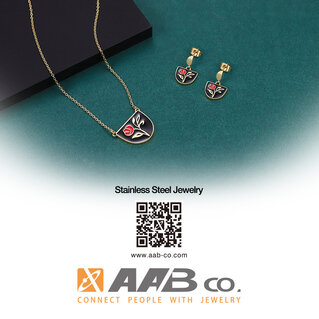 Midnight Rose Jewelry Set