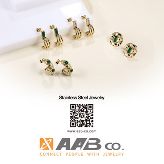 Emerald Accent Earring Collection