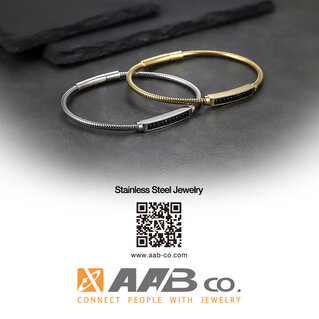 Black Bar Bracelet Collection