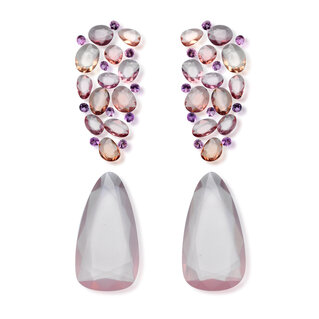 DoubleRose set for earring