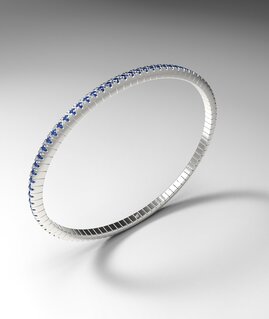 BELASTIC BRACELET_Sapphire