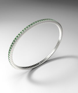 BELASTIC BRACELET_Emerald