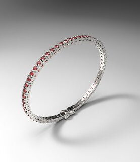 TENNIS BRACELET_PYRAMID Model