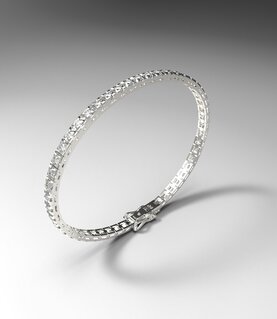 TENNIS BRACELET_ WIRE BRACELET