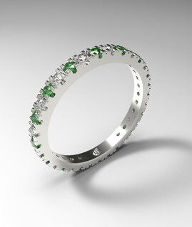 ETERNITY RING_RUBY_EMERALD_SAPPHIRE