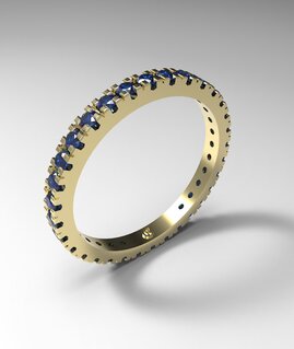 ETERNITY RING_RUBY_EMERALD_SAPPHIRE